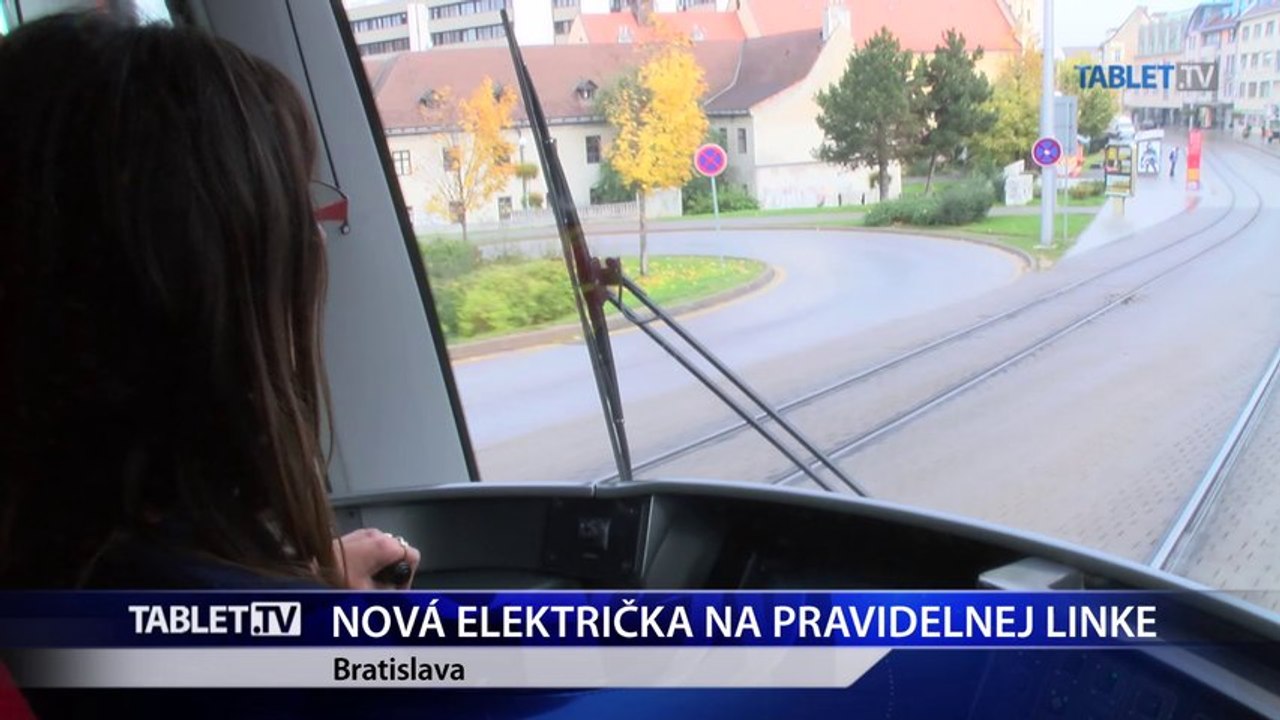 Nová obojsmerná električka začne jazdiť v Bratislave už túto sobotu