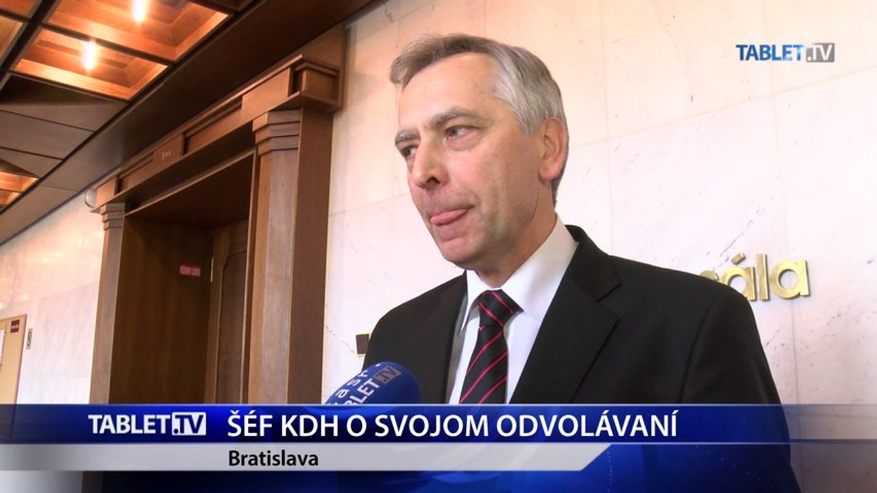 Figeľ o svojom odvolávaní; podľa Abrhana ho chce odvolať len asi 45 z 83 poslancov Smeru-SD