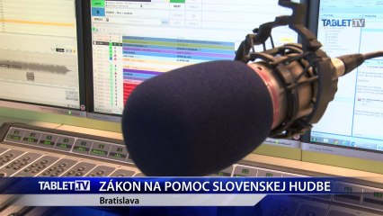 ZAKON NA POMOC SLOVENSKEJ HUDBE 15.4.2015