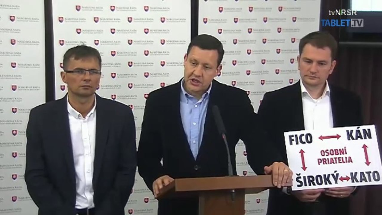 ZÁZNAM: Brífing hnutia NOVA, OĽaNO a SaS