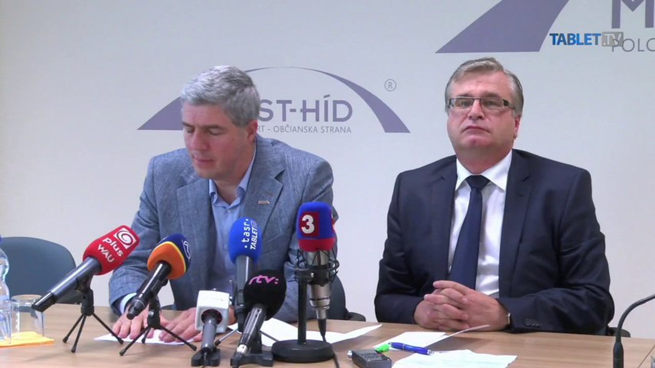 ZÁZNAM: Most-Híd o tom, že sociálny balíček Smeru je ohrozený