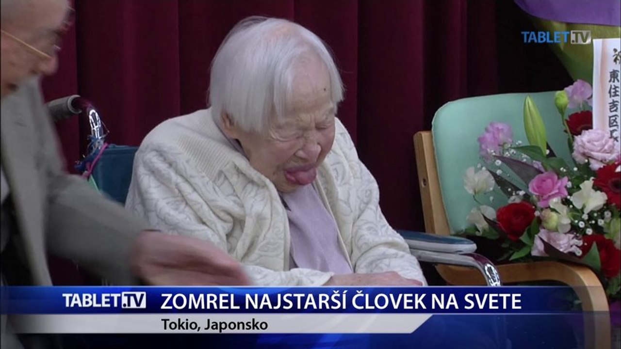 Zomrela Misao Okawaová, najstarší človek na svete