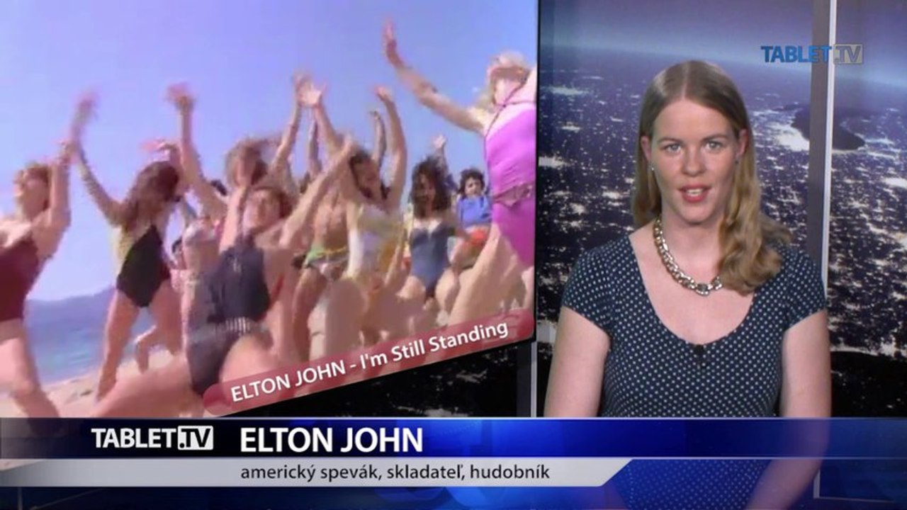 Jedna z popredných osobností hudobnej scény Elton John oslavuje narodeniny