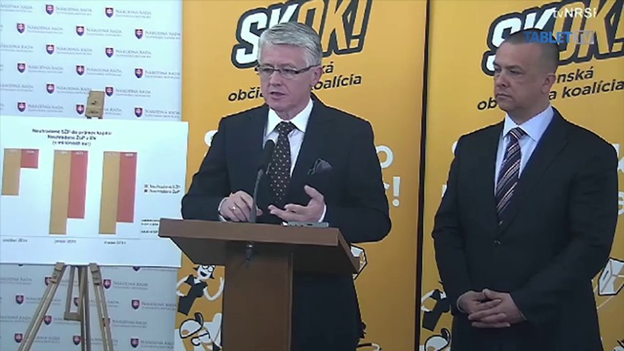 ZÁZNAM: Miškov a Kollár k čerpaniu eurofondov