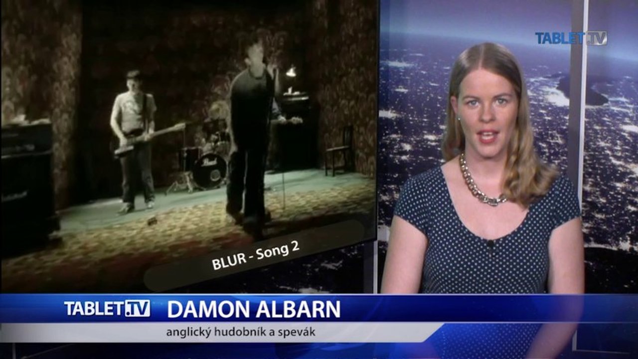 Spevák z Blur Damon Albarn oslavuje narodeniny