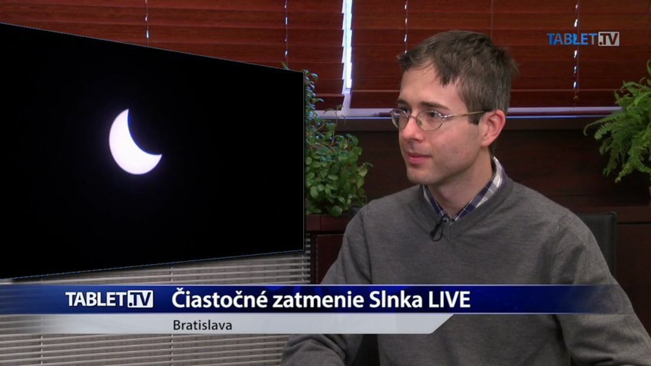 ZÁZNAM: Sledujte čiastočné zatmenie Slnka