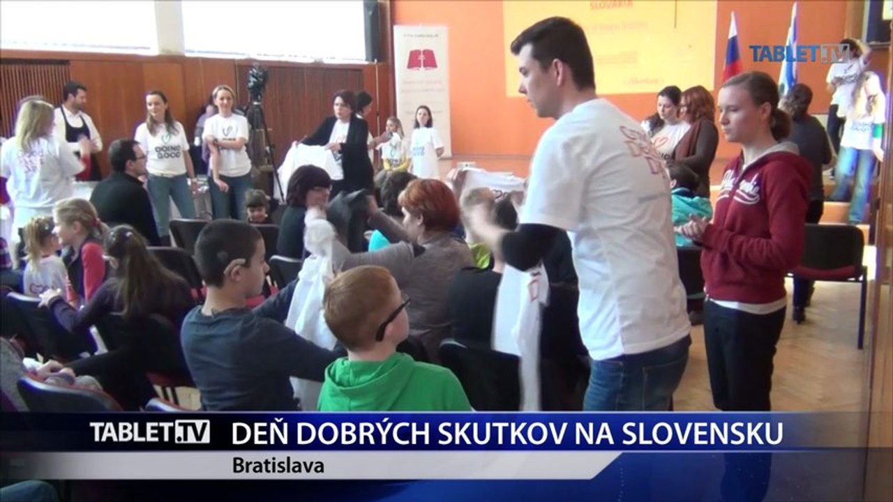 Do Dňa dobrých skutkov sa zapája aj Slovensko, dobrovoľníci pomáhajú znevýhodneným