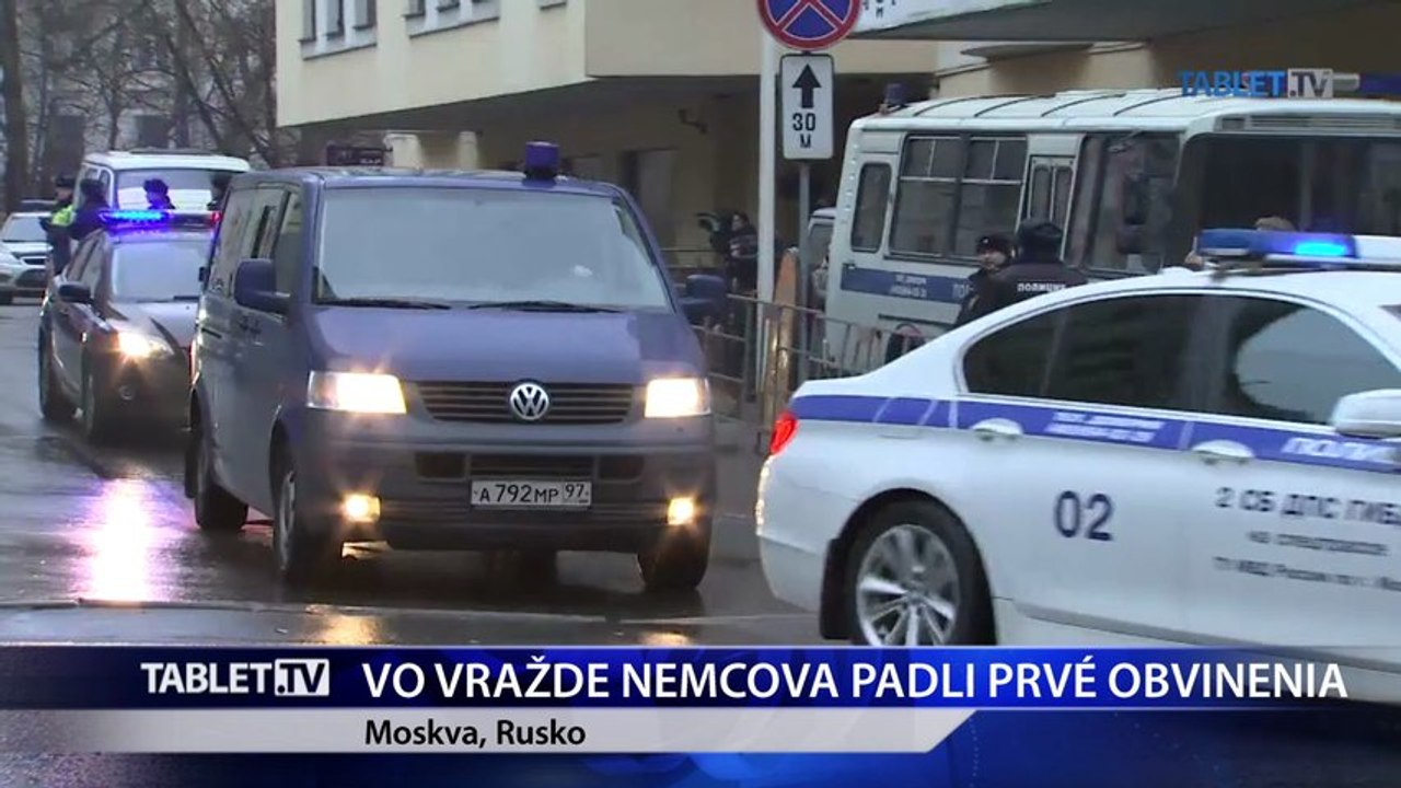 Vo vražde Nemcova padli prvé obvinenia