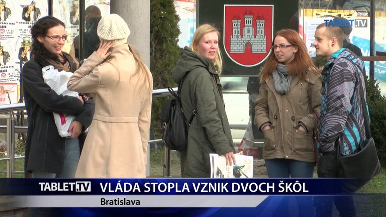 Vláda stopla vznik dvoch súkromných vysokých škôl