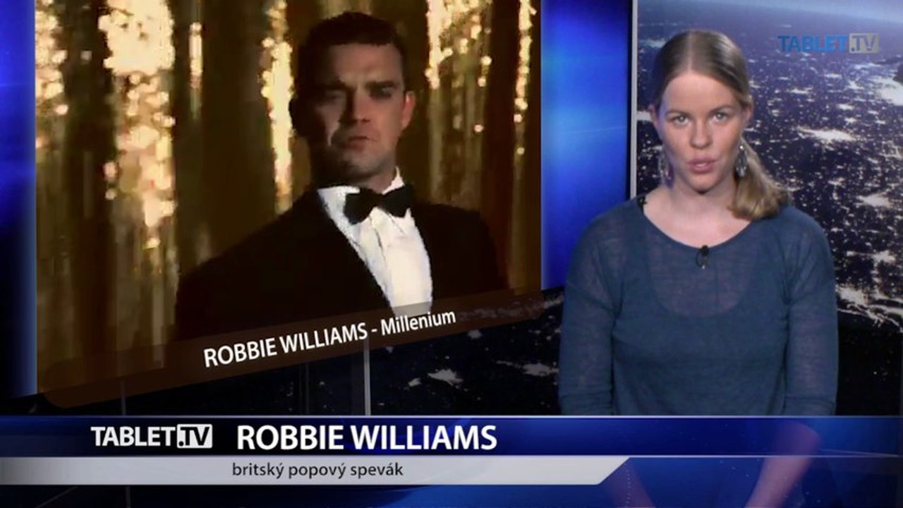 Robbie Williams oslavuje 41 rokov