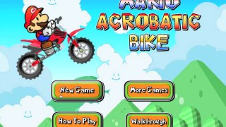 Motociclete conduse de Mario acrobaticul