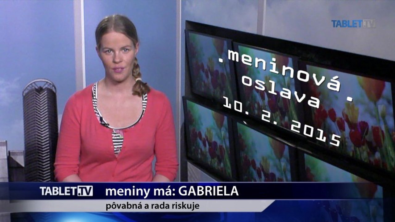 Gabriela si zachováva rovnováhu