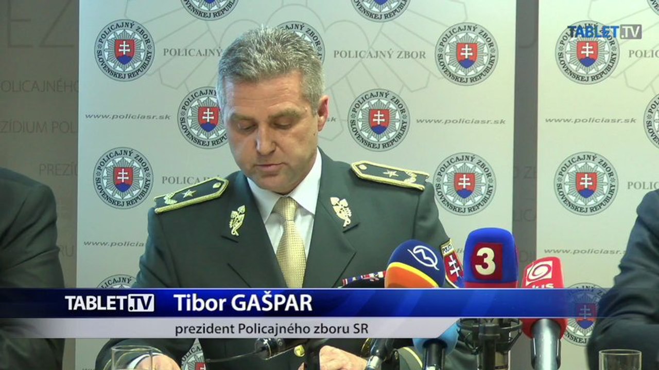 ZÁZNAM: Kaliňák, Gašpar a Lučanský o vývoji kriminality za rok 2014