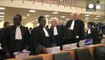 Hissene Habre dragged from court; officials suspend war-crimes trial