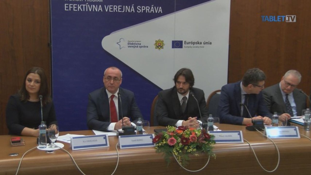 KALIŇÁK:Program Efektívna verejná správa zabezpečí služby 21. storočia