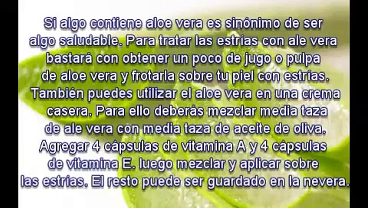 Eliminar las Estrías Rojas Naturalmente con Remedios Caseros