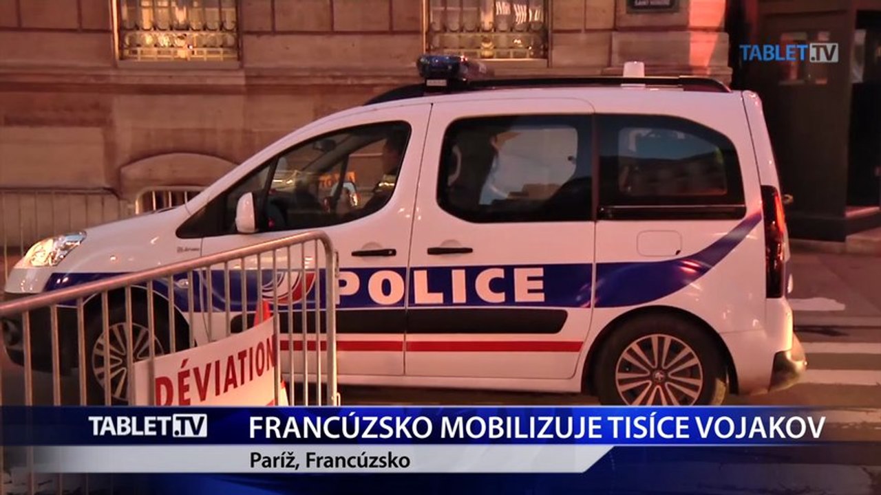 Francúzsko pre útoky mobilizuje 10.000 príslušníkov bezpečnostných síl