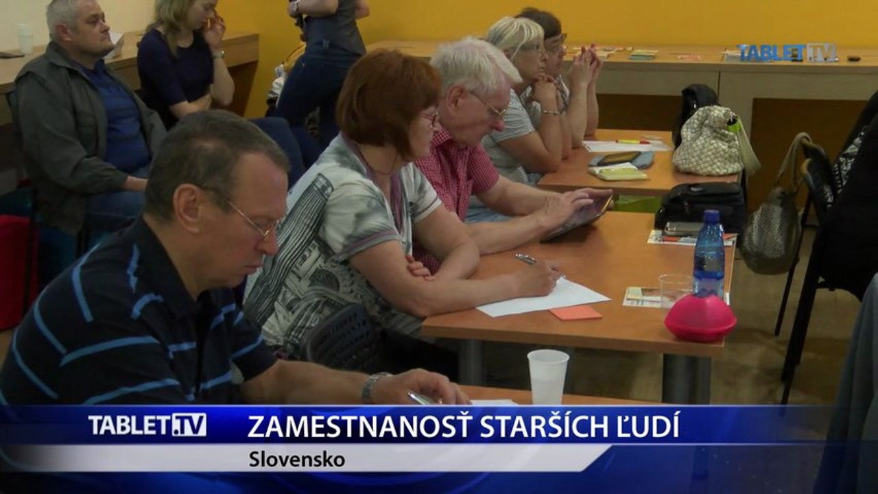 Zamestnávanie starších ľudí je na Slovensku na nízkej úrovni