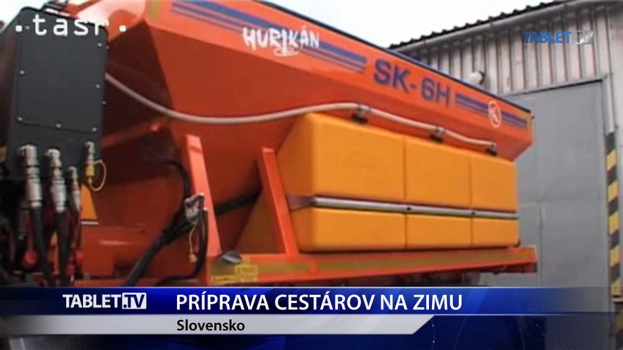 Ako sú slovenskí cestári pripravení na zimu?