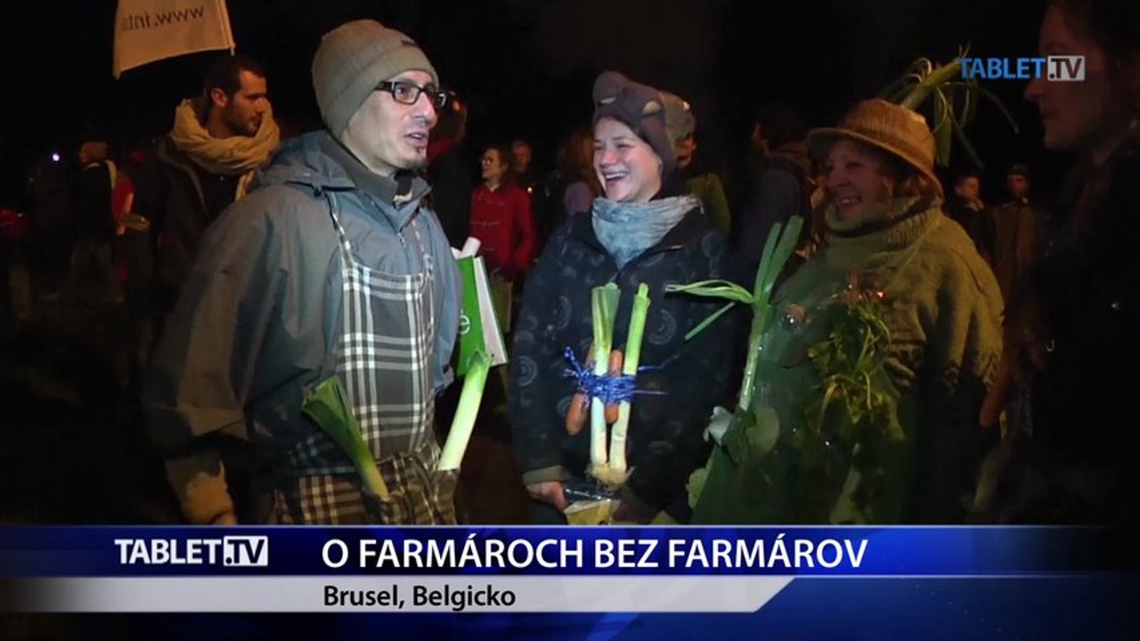 O farmároch bez farmárov: V Bruseli sa protestovalo