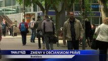 ZMENY V OBCIANSKOM PRAVE 17.12.2014