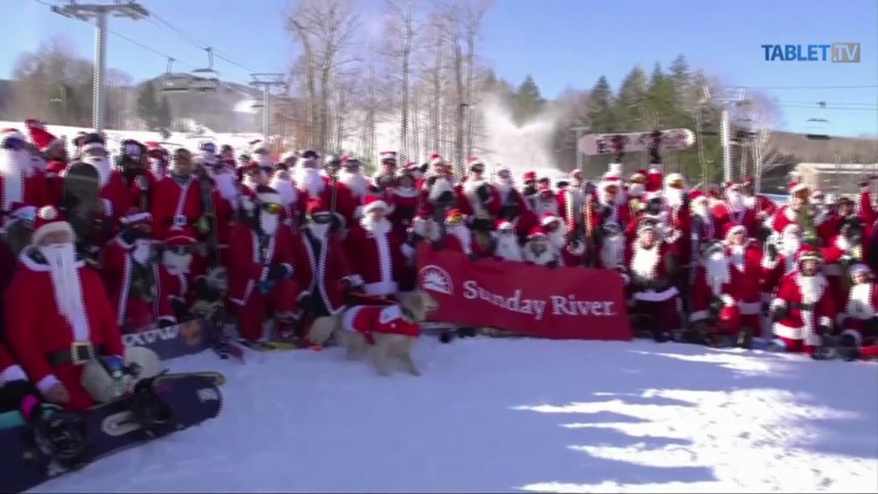 LIKE DŇA: Santa Clausovia na lyžiach