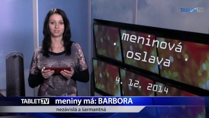 MENINOVA OSLAVA 4.12.2014