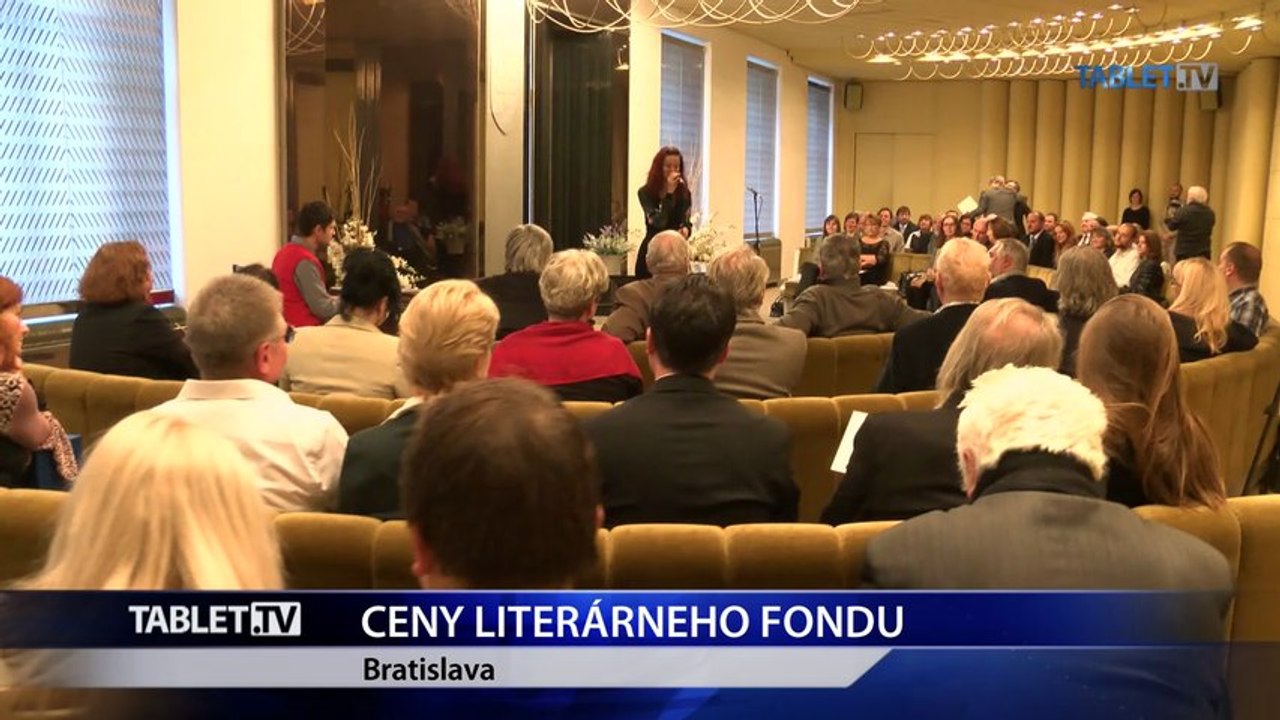 Literárny fond udelil ceny za oblasť divadla, rozhlasu a zábavy