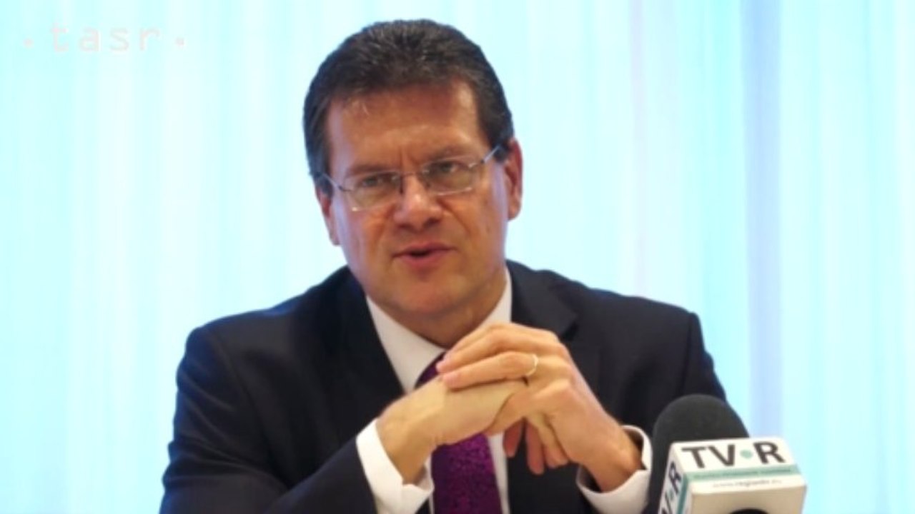 Podpredseda Európskej komisie Maroš Šefčovič o ruskom plyne pre EÚ