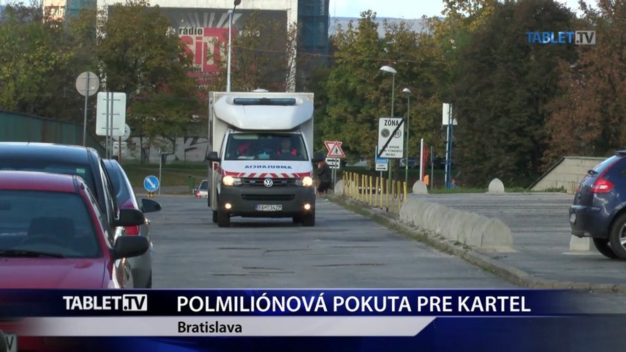 Polmiliónová pokuta pre kartel