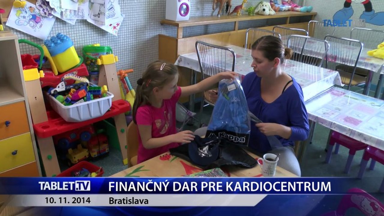 Detské kardiocentrum dostane ultrazvukový prístroj na zistenie chorôb