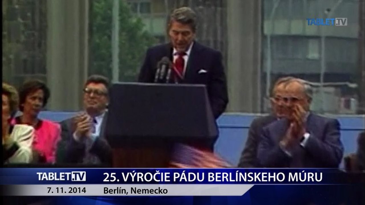 V nedeľu si pripomíname 25. výročie pádu Berlínskeho múru