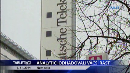 ANALYTICI ODHADOVALI VACSI RAST 6.11.2014