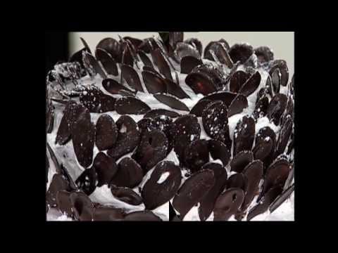 تزيين تورتة الشوكولاتة - مطبخ منال العالم