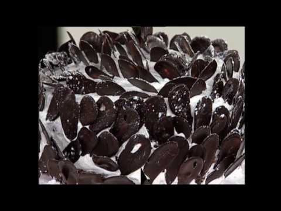 تزيين تورتة الشوكولاتة - مطبخ منال العالم