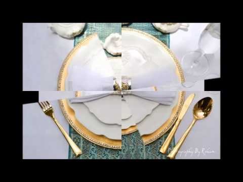 فن تزيين المائدة - 25 مطبخ منال العالم رمضان 2013