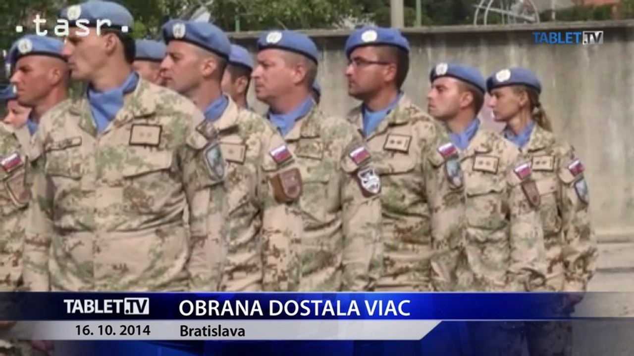 Z peňazí ministerstva obrany pôjde viac do modernizácie