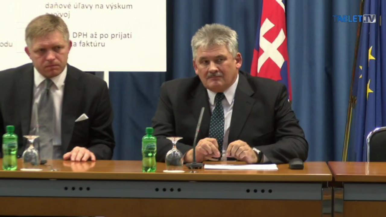 ZÁZNAM: Richter a Fico o návrhu zákona k minimálnej mzde
