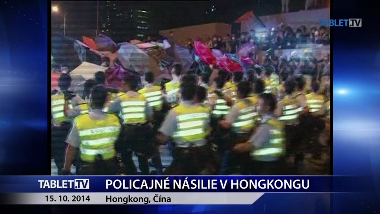 Policajné násilie v Hongkongu viedlo k najsilnejším stretom