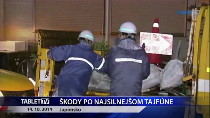 SKODY PO NAJSILNEJSOM TAJFUNE 14.10.2014
