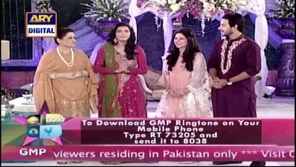 Kanwar Arsalan  Admiring Fatima Effendi In Funny Way