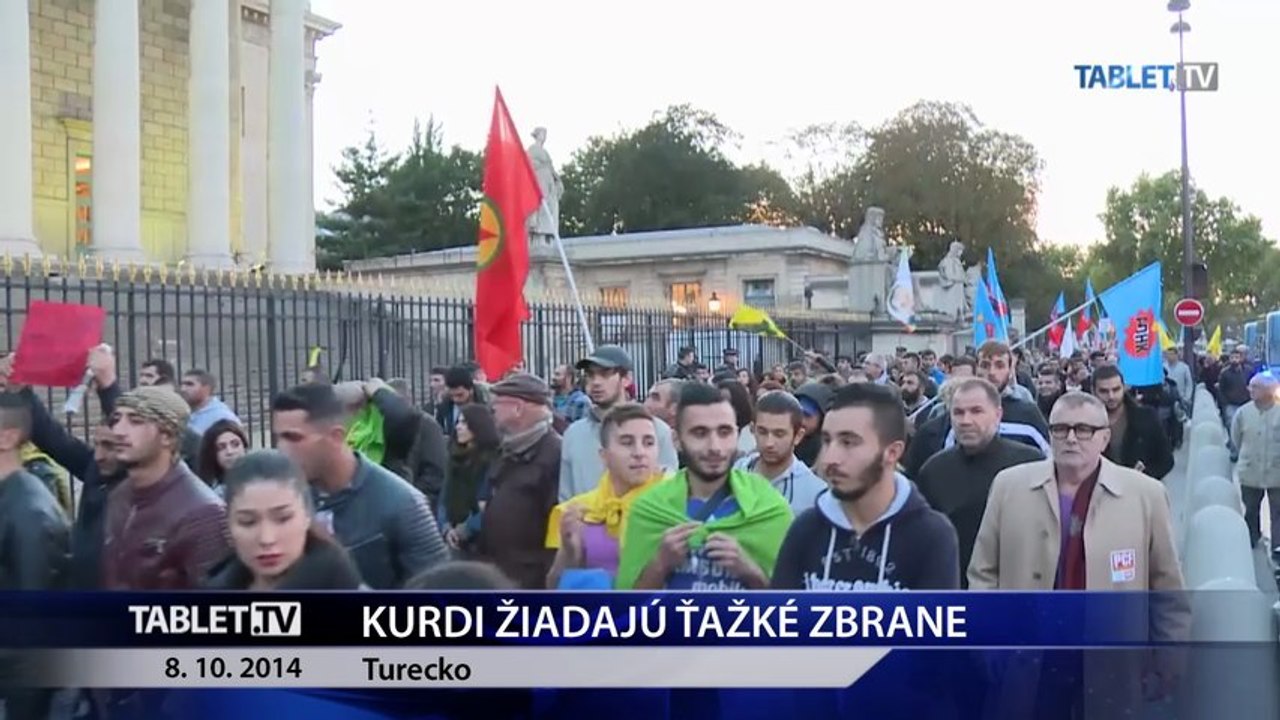 Kurdi žiadajú ťažké zbrane