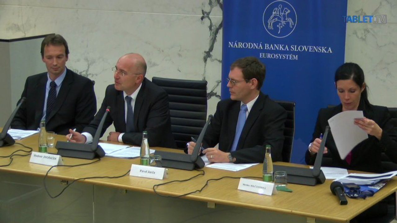 ZÁZNAM: Tlačová konferencia NBS