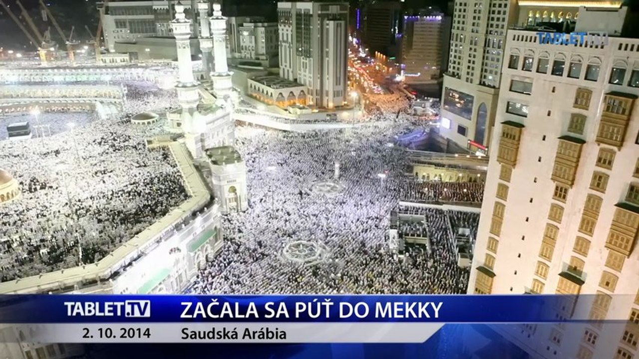 V Saudskej Arábii sa začala výročná púť moslimov - hadždž