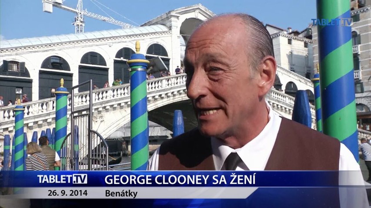 George Clooney sa bude ženiť, uzavrú preto časť Benátok