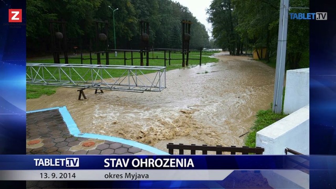 Stav ohrozenia na Myjave