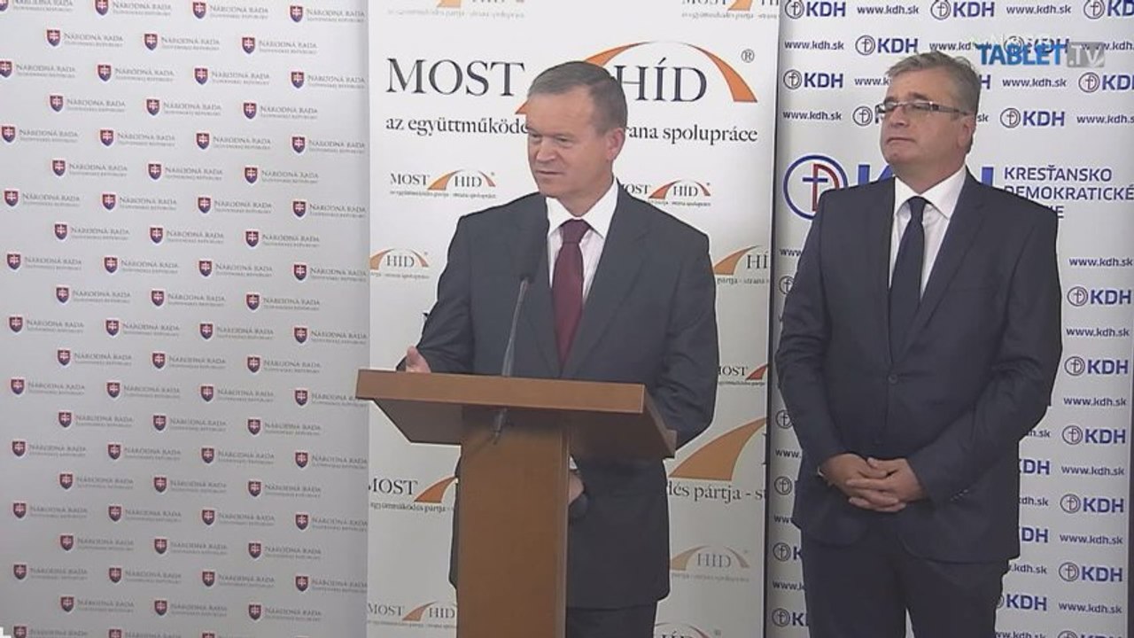 Most-Híd a KDH podávajú anuitnú novelu na Ústavný súd SR