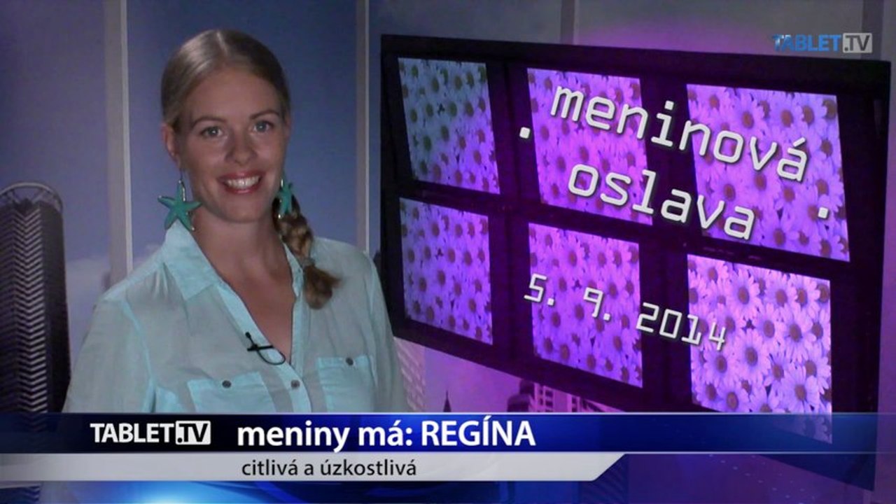Regína je citlivá a úzkostlivá