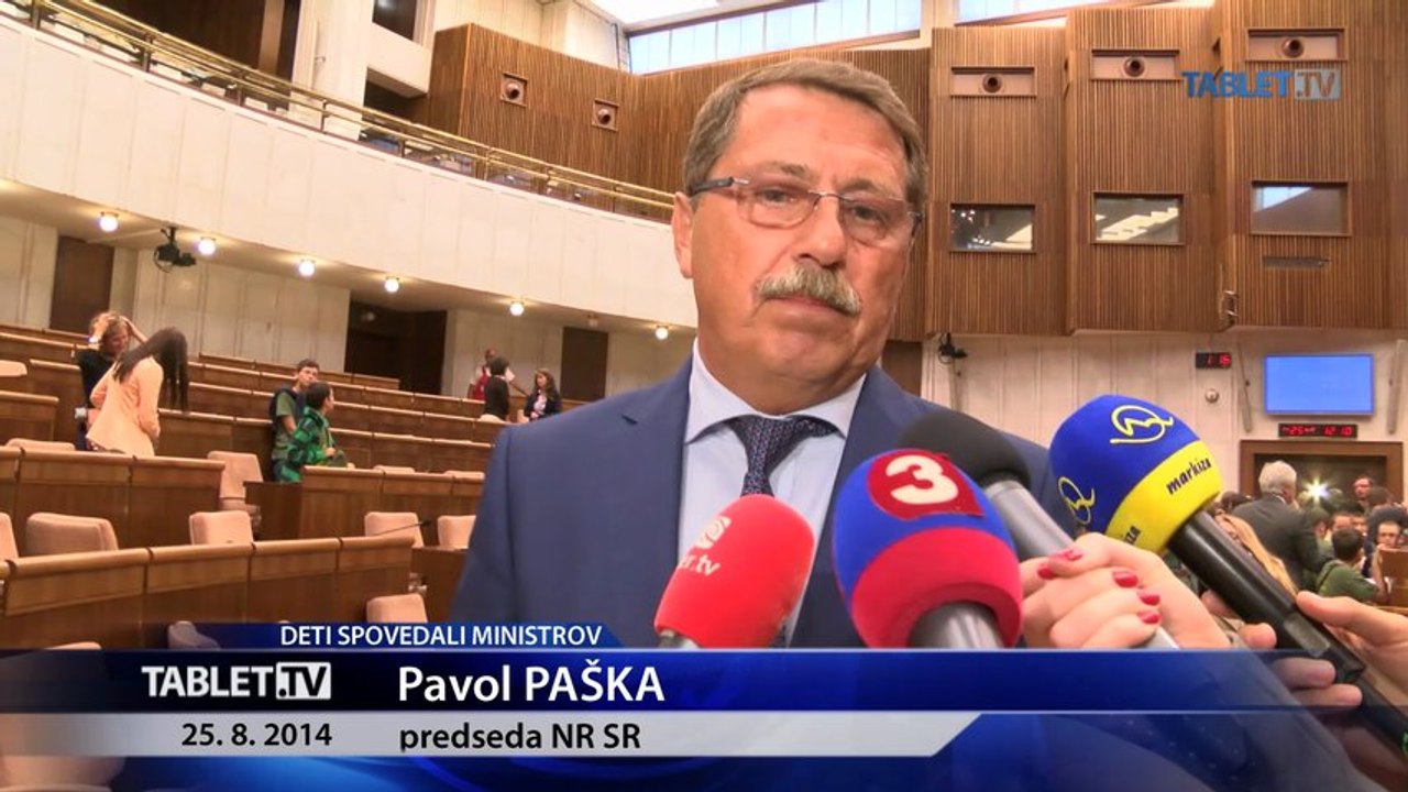 Deťom chýbal v parlamente R. Fico, nie je pánom svojho času, vysvetlil R.Kaliňák