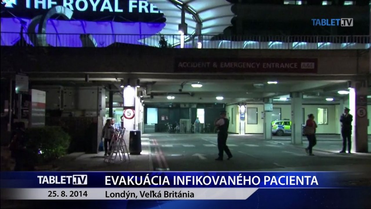 Brita nakazeného ebolou previezli do Londýna